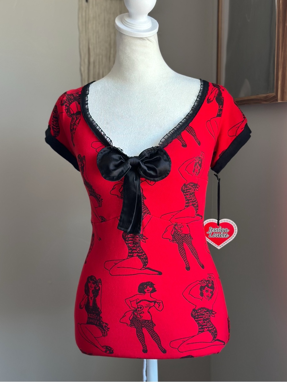 Jessica Louise Lulabelle Pinup Top